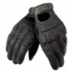 Dainese Blackjack Unisex Leather Motorcycle Gloves – Cruiser Custom Summer Gear