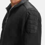 Ethan Hybrid Suede Bomber Jacket – Stylish Men’s Outerwear - Image 6