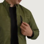 Elliot Lightweight Casual Jacket – Green - Image 6