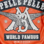 World-Famous Pelle Pelle Men’s Leather Jacket – Urban Streetwear Classic - Image 9