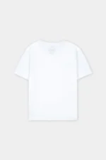 Men's White T-Shirt FT5210-00M – Classic Crewneck Cotton Tee for Everyday Comfort - Image 2