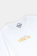 Men's White T-Shirt FT5210-00M – Classic Crewneck Cotton Tee for Everyday Comfort - Image 3