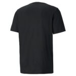 PUMA Men's Performance Cat Tee - Black | Moisture-Wicking Athletic T-Shirt - Image 3