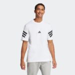 adidas Men's FI 3-Stripes Regular Fit T-Shirt – Classic Athletic Sportswear