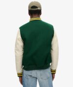 Classic Varsity Wool Bomber Jacket – Retro Letterman Style - Image 5