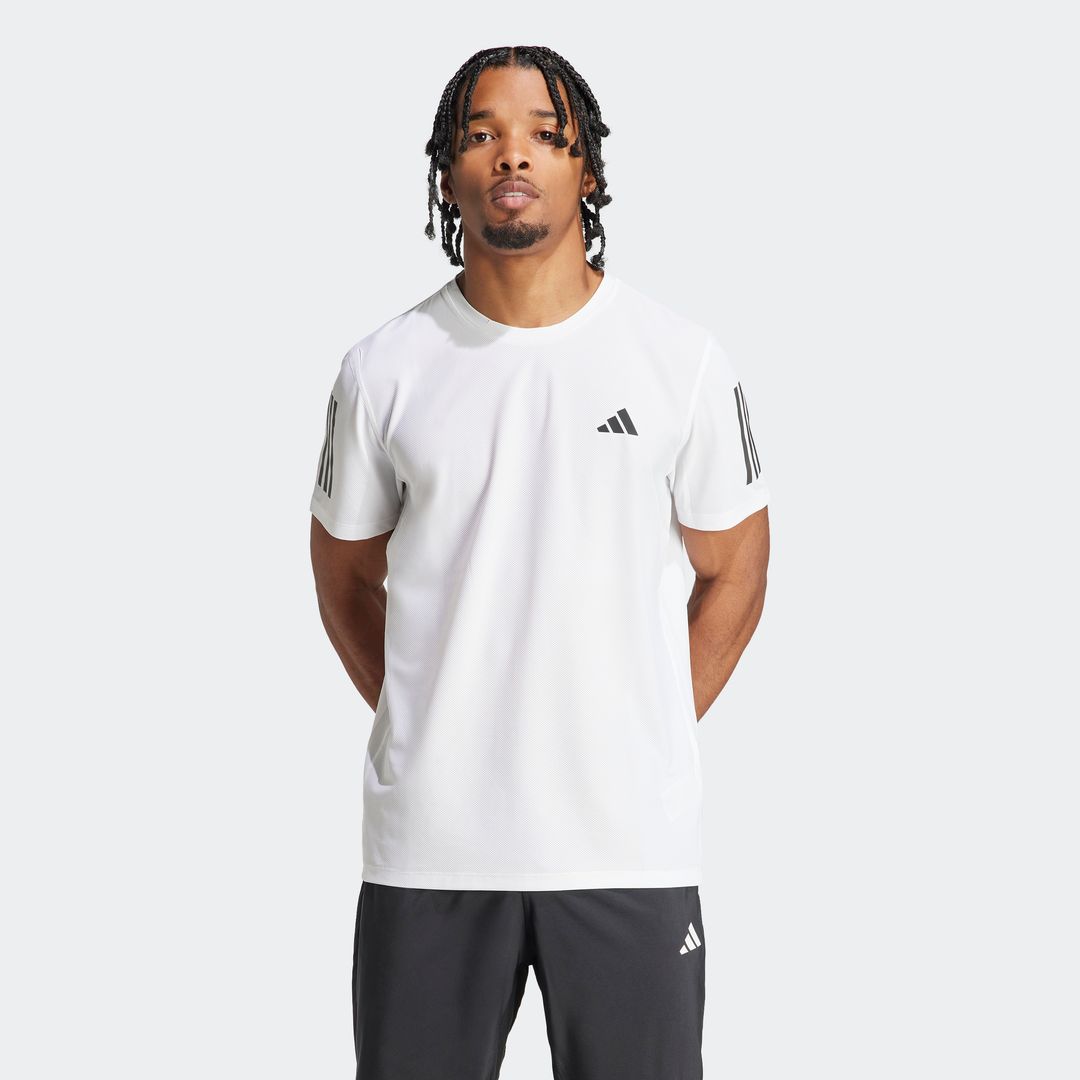 6 adidas Men’s OTR B Tee – Lightweight & Breathable Running T-Shirt - Image 1