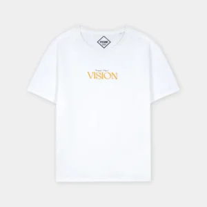 Men's White T-Shirt FT5210-00M – Classic Crewneck Cotton Tee for Everyday Comfort