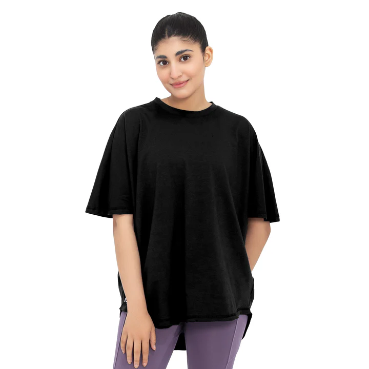 1 Flow Bat Tee in Black | Premium Streetwear T-Shirt - Image 1