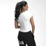 Cap Sleeve Compression Top for Women | Performance Gymwear - Image 3