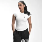 Cap Sleeve Compression Top for Women | Performance Gymwear - Image 4