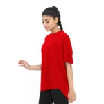 Flow Bat Tee in Red | Premium Streetwear T-Shirt – Zebas Leather Works - Image 2